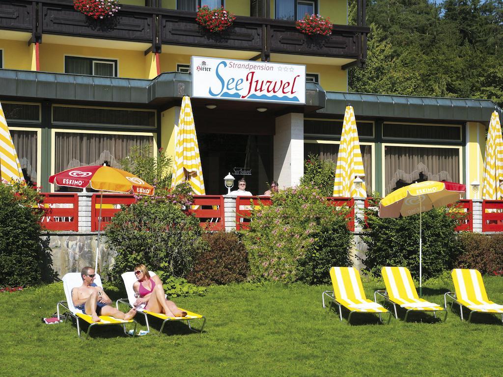 Strandpension Seejuwel Sankt Kanzian am Klopeiner See Ngoại thất bức ảnh